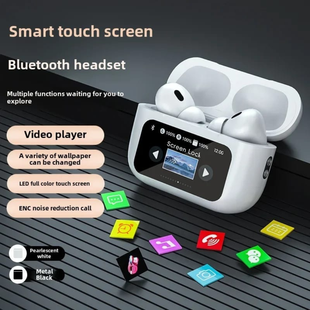 Wireless Bluetooth Wireless Bluetooth Earphones with Touch ScreenEarphones with Touch Screen