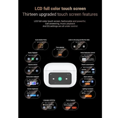Wireless Bluetooth Wireless Bluetooth Earphones with Touch ScreenEarphones with Touch Screen